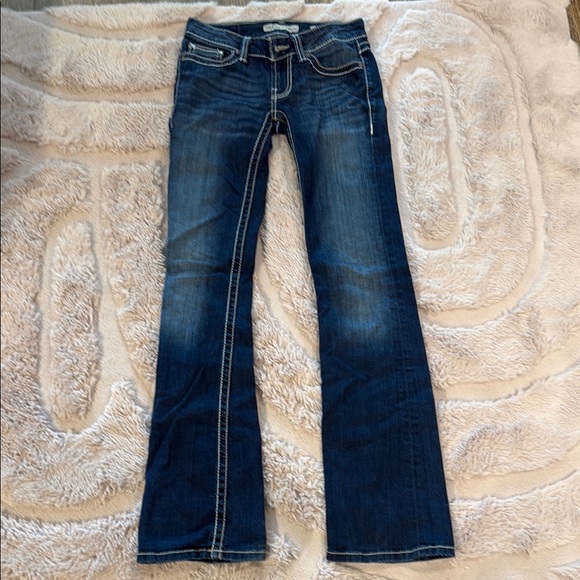 BKE Denim - BKE Stella Dark Blue Boot Cut Jeans 25 L